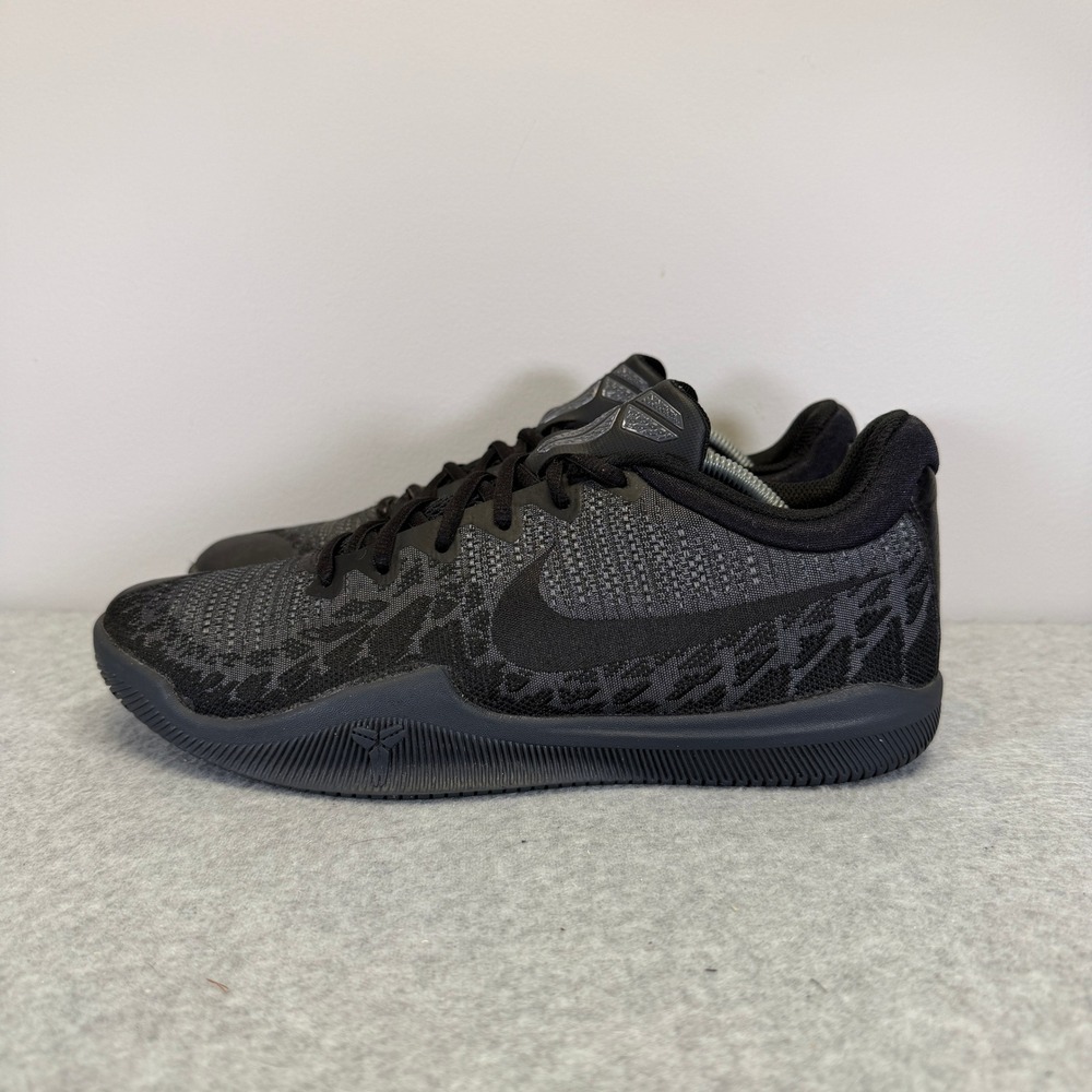 Nike Shoes Mens Size 8 Mamba Rage Black Dark Grey Kobe Basketball 908972-002